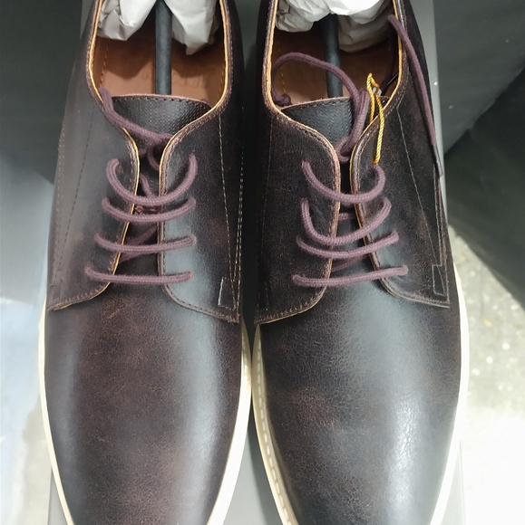 Leather oxblood derbys - Picture 2 of 4